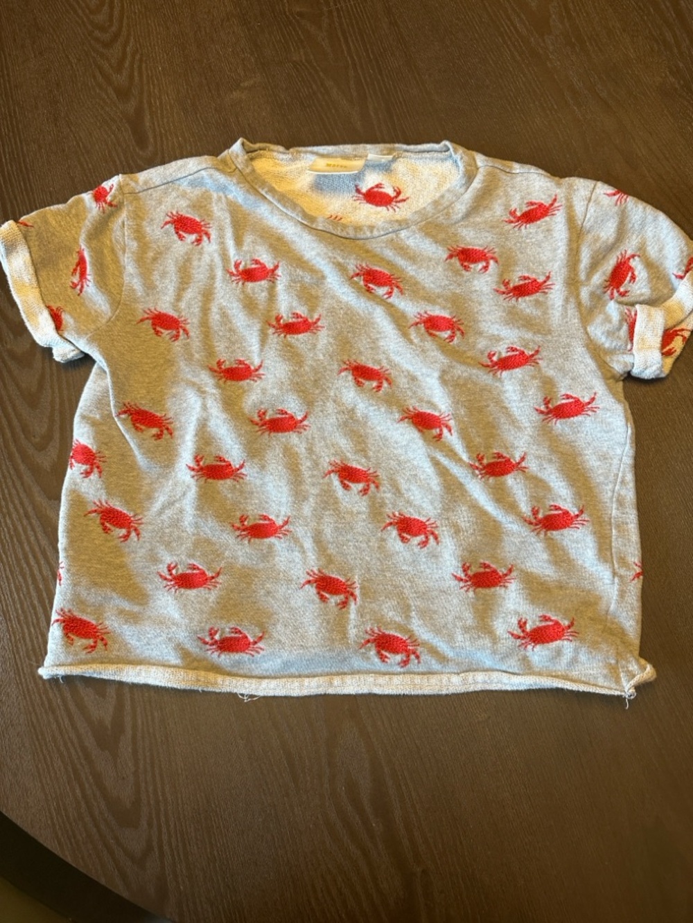 Anthropology crab sweatshirt